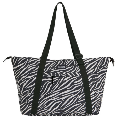 Bolsa de playa Regatta Boulder Tote negro/blanco Black White Zebra