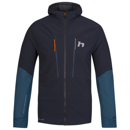 Chaqueta de hombre Hannah Trane Hoody gris/azul Anthracite/stratified sea