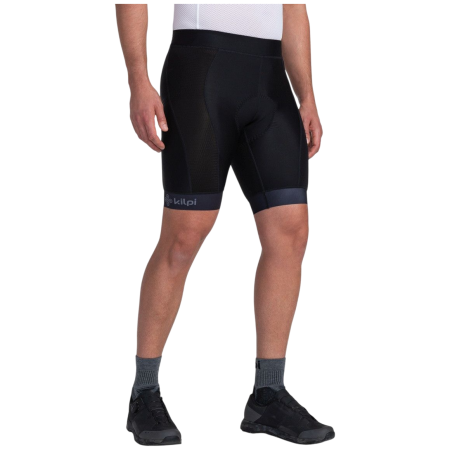 Pantalones cortos de ciclismo para hombre Kilpi Pressure-M negro black