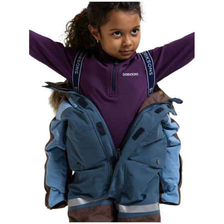 Mono para niños Didriksons Bjärven Kds Cover 5 Mountain Blue