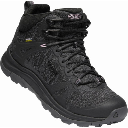 Calzado de mujer Keen Terradora II MID WP negro Black/Magnet