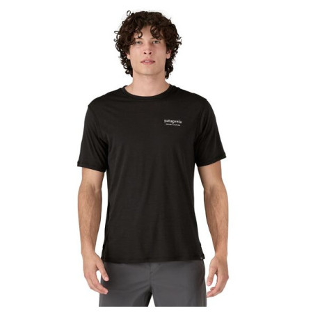 Camiseta de hombre Patagonia M's Cap Cool Merino Blend Graphic Shirt