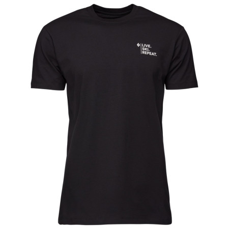 Camiseta de hombre Black Diamond Ski Mountaineering Tee negro Black