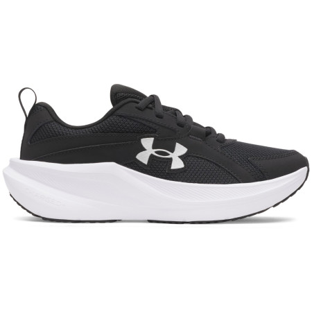 Zapatillas para niños Under Armour UA Ggs Assert 11 Black negro/plata Black / Black / Metallic Silver