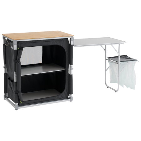 Cocina Outwell Padres Storage Unit negro/marrón Shadow Grey