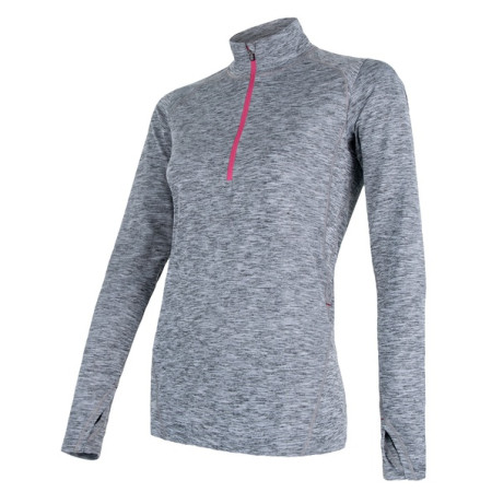 Camiseta funcional de mujer Sensor Motion (long sleeve) gris