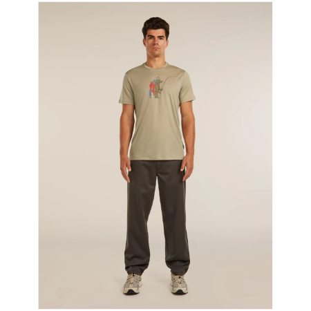 Camiseta funcional de hombre Icebreaker Merino 150 Tech Lite SS Tee Bear Catch