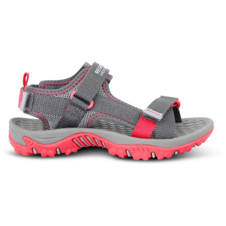 Sandalias para niños Regatta Blaze Sandal Jnr Grant/PopPnk gris Grant/PopPnk