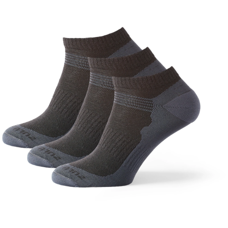 Calcetines Zulu Merino Summer 3-pack negro black