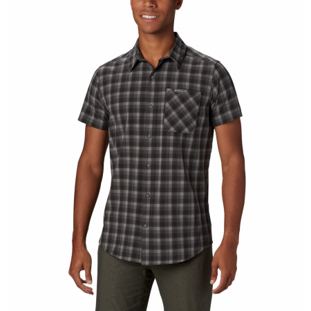 Camiseta de hombre Columbia Triple Canyon SS Shirt gris ColumbiaGrayM