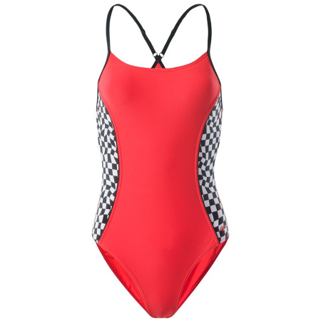 Bañador de mujer Aquawave Tokyo Gamagori Wmns rojo PoppyRed/Black