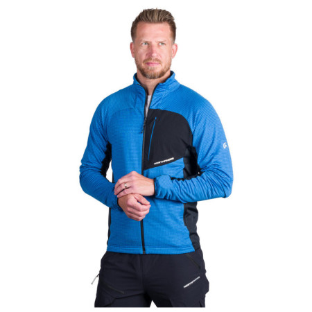 Sudadera de hombre Northfinder Primo negro/azul 282blueblack
