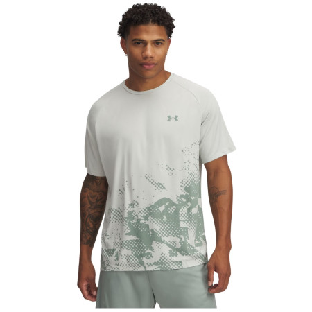 Camiseta de hombre Under Armour M Tech Fade SS verde Hydro Green / Silica Green / Silica Green