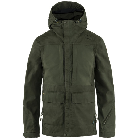Chaqueta de invierno para hombre Fjällräven Lappland Hybrid Jacket M verde oscuro Deep Forest