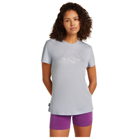 Camiseta funcional de mujer Icebreaker W Mer 150 Tech Lite SS Tee Sunrise Sumit