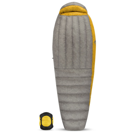 Saco de dormir de plumón Sea to Summit Spark SpIV Long gris Dark Grey / Yellow