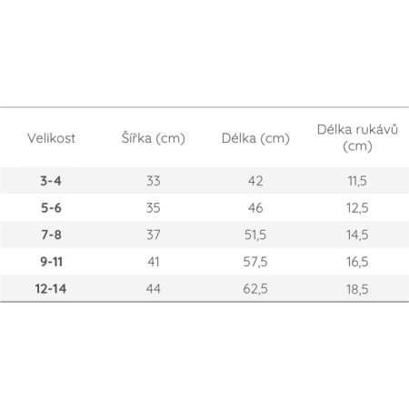 Camiseta para niños České parky Wolfie