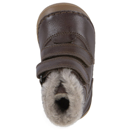 Botas de invierno para niños Froddo Paix Up Winter Dark Brown
