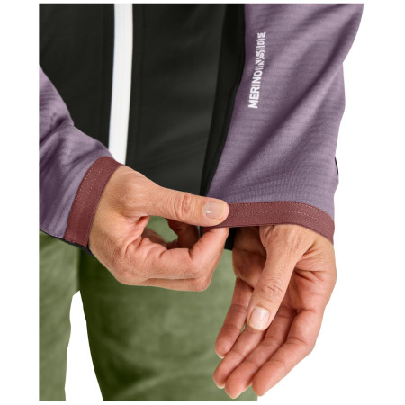 Chaqueta de mujer Ortovox Fleece Rib Hoody W