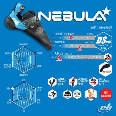 Pies de gato EB Climbing Nebula 3.0