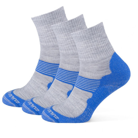 Calcetines Zulu Merino Allseason 3-pack azul blue