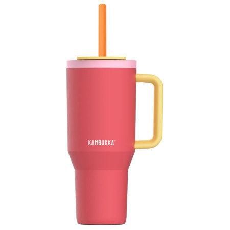 Taza térmica Kambukka Rio Tumbler 950 ml rojo Pink Papaya