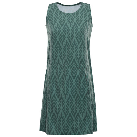 Vestido de mujer Alpine Pro Coleena 2 verde oscuro myrtle