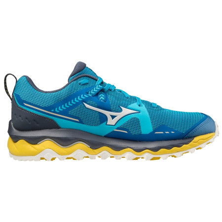 Calzado de hombre Mizuno Wave Mujin 7 azul/blanco Mykonosb/Snowwhite/Sblue