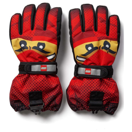Guantes para niños Lego Wear Lwagan 807 Red rojo Red