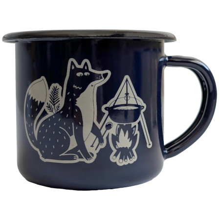 Taza 4camping Fox Cup azul blue
