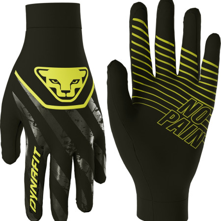 Guantes Dynafit Trail Reflective Gloves negro/amarillo 0911 - black out/5A30