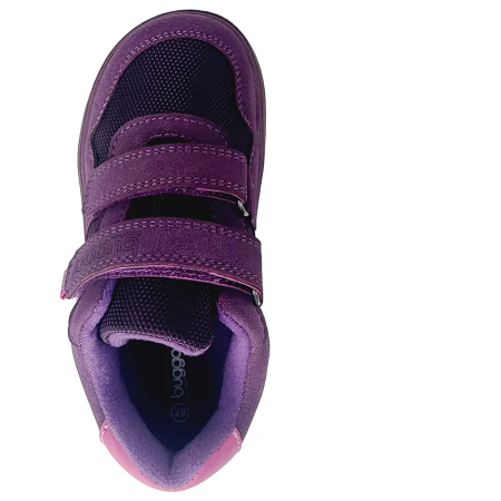 Zapatos barefoot para niños para todo el año Bugga Safi Dark Purple