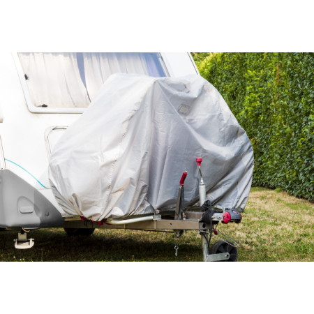 Cubierta de lona Fiamma Bike Cover Caravan 2 kola blanco