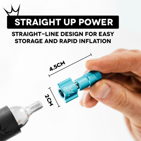 Hinchador Peaty´s Holeshot Co2 Pumpa + Bombičky 2 Ks - Road & Gravel