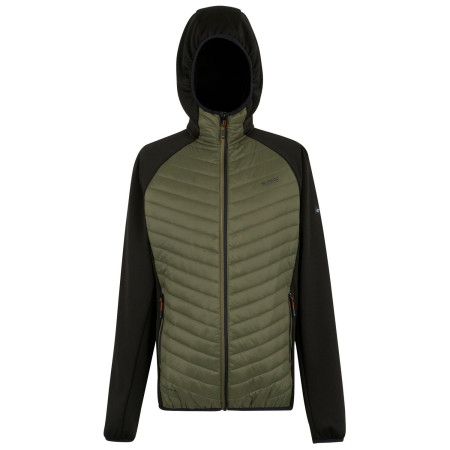 Chaqueta de hombre Regatta Andreson Hybrid verde OliveNgt/Blk