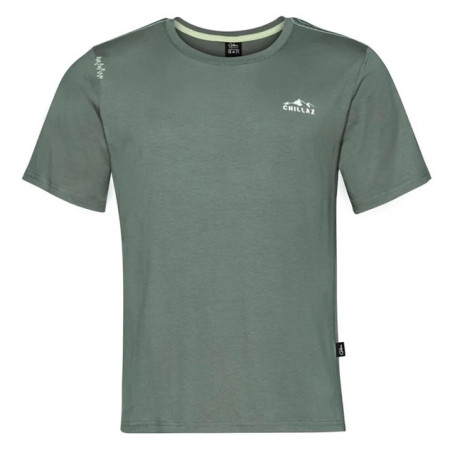 Camiseta de hombre Chillaz Bozen Chillaz Mountain verde Dark Green