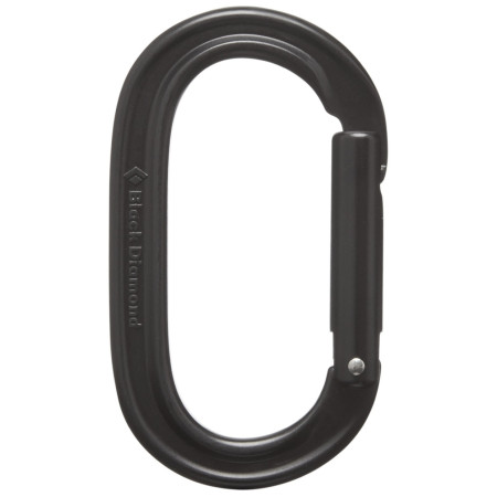 Mosquetón Black Diamond Oval Keylock negro Black