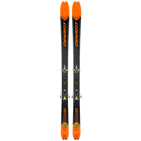 Esquís de travesía Dynafit Blacklight 80 Ski naranja/negro dawn red/carbon black
