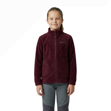 Sudadera para niños Husky Aflee K bordo burdeos bordo