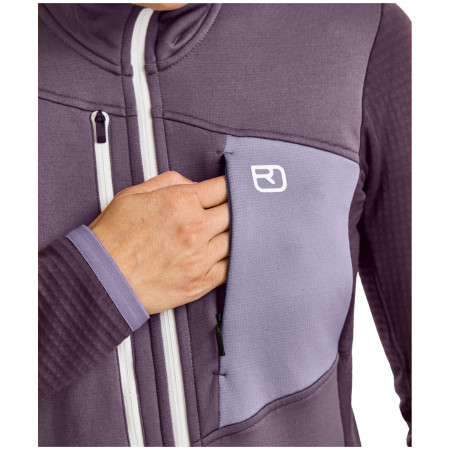 Sudadera funcional de mujer Ortovox Fleece Grid Jacket W