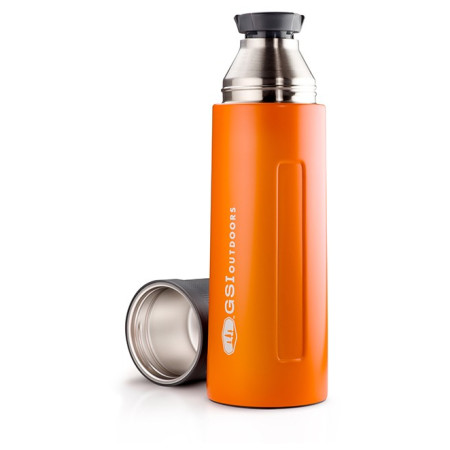 Termo GSI Outdoors Glacier Vaccum Bottle 1L naranja