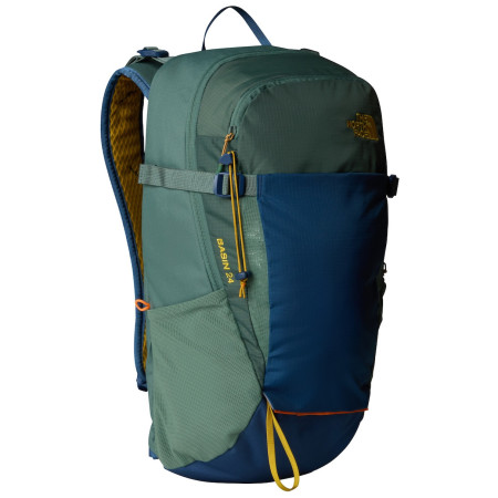 Mochila de senderismo pequeña The North Face Basin 24 verde Duck Green/Shady Blue