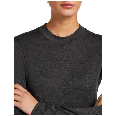 Camiseta funcional de mujer Icebreaker Women 200 MerinoFine™ Ace LS Mock Neck