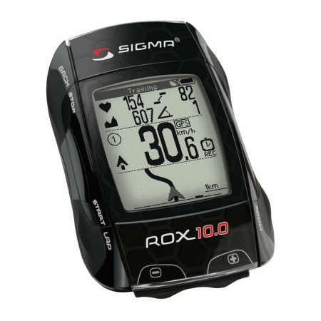 Ciclocomputador Sigma Rox 10.0 GPS Set negro