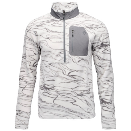 Sudadera de hombre Black Diamond Rift HZ Fleece Jacket gris Relief-Alloy-Steel Grey