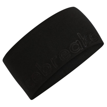 Banda para cabeza Icebreaker Unisex Mer 260 Tech Headband negro Black