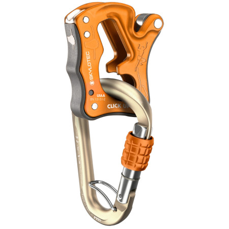 Asegurador semiautomático Skylotec Click up kit naranja Orange