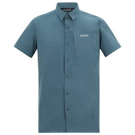 Camisa de hombre Regatta Anti-Insect Travel Light S/S Shirt azul China blue