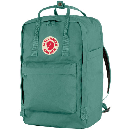 Mochila urbana Fjällräven Kånken Laptop 17" azul claro Frost Green