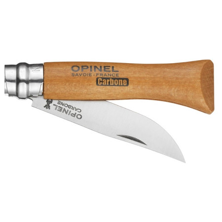 Navaja Opinel N°06 Carbon Viroblock, blister